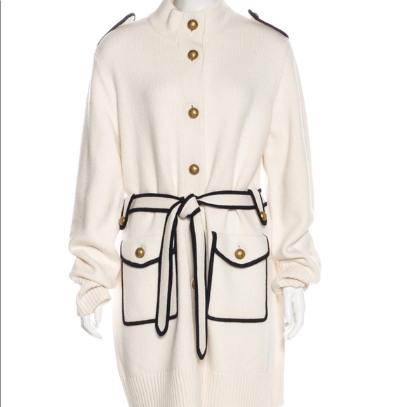 Tory Burch Sweaters - Tory Burch Britta Sweater Coat - Size L